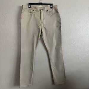 Gap Khaki Denim Pants 34x30 NWOT